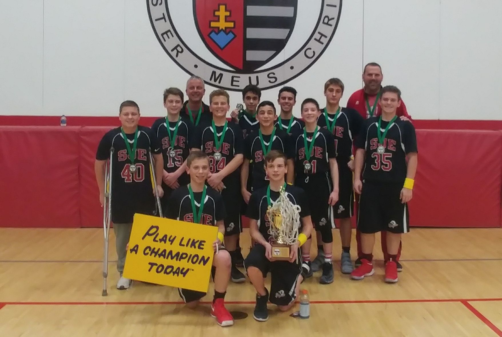 St. John Evangelist eighth-graders capture crown